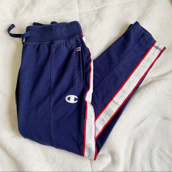 Champion Side Stripe Joggers - Picture 1 of 6